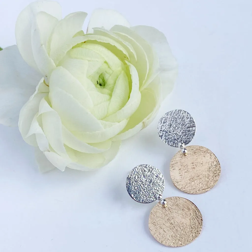 NEW! Button Up Stud Earrings by Shepherd's Run Jewelry
