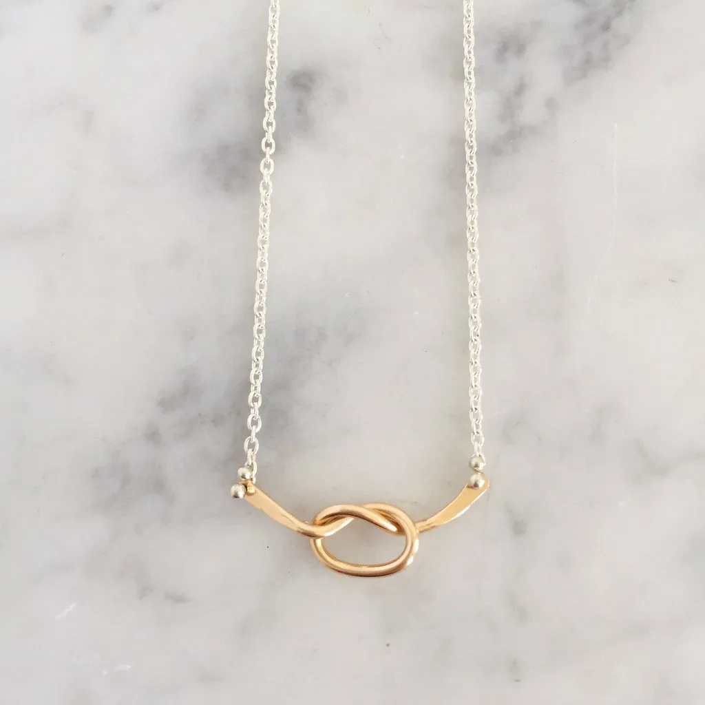 NEW! Loveknot Necklace by Shepherd's Run Jewelry