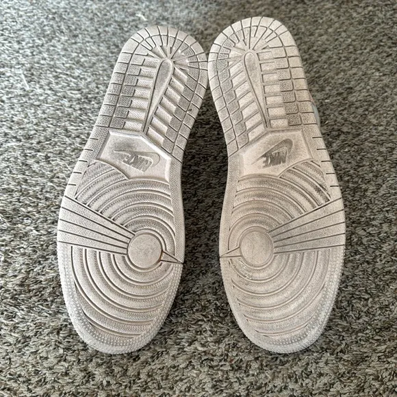 Nike Air Jordan 1 Mid Milan Tan Hi Tops
