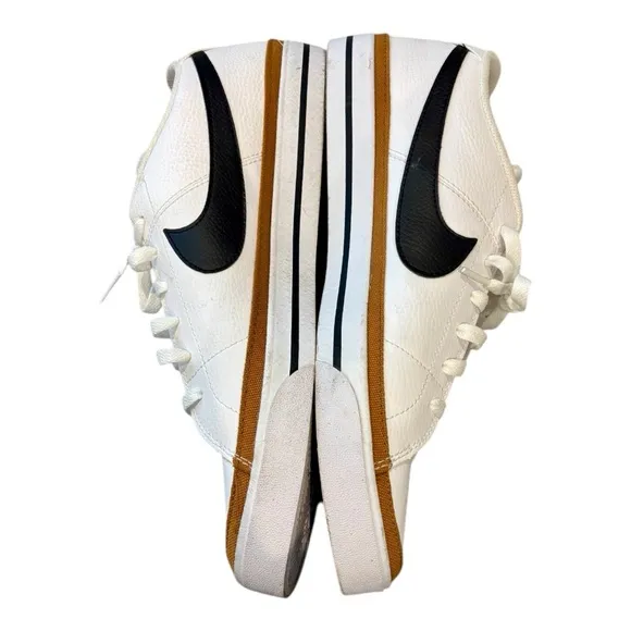 Nike Court Legacy NN White Black Desert Ochre Men Casual DH3162-100 Size 13