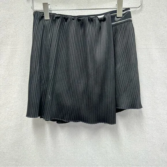 Nike Court Slam Victory London Tennis Skort Skirt Black size XS Pickle Ball Golf