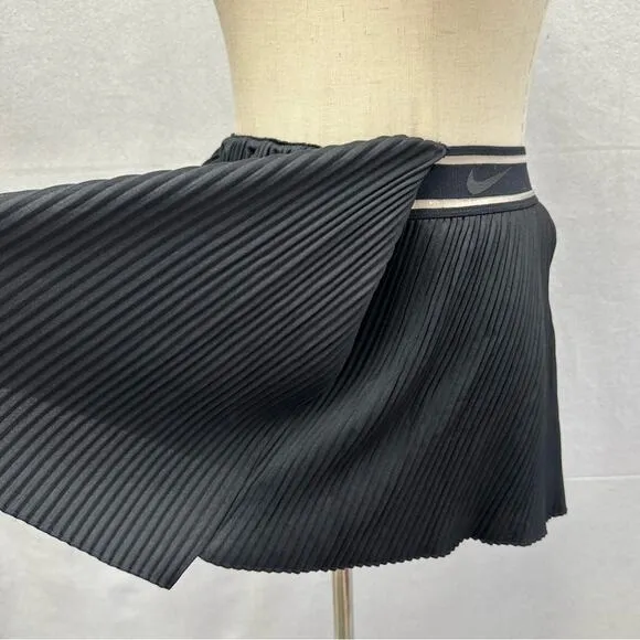 Nike Court Slam Victory London Tennis Skort Skirt Black size XS Pickle Ball Golf