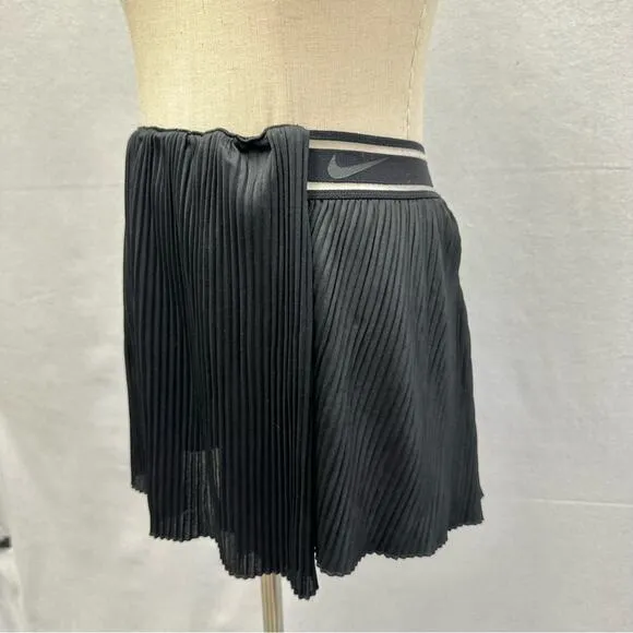 Nike Court Slam Victory London Tennis Skort Skirt Black size XS Pickle Ball Golf