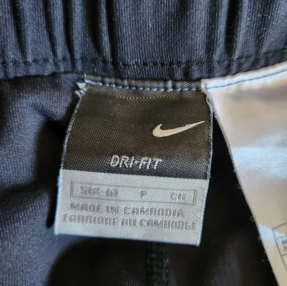 Nike Dri Fit Tennis Skirt Skort Black Embroidered Logo