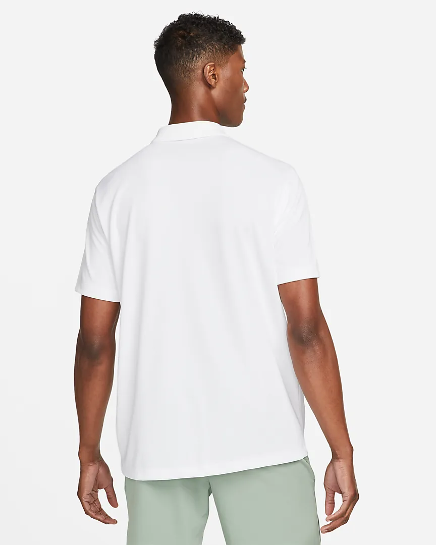 Nike Mens Dri-FIT Tennis Polo White
