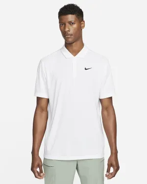 Nike Mens Dri-FIT Tennis Polo White