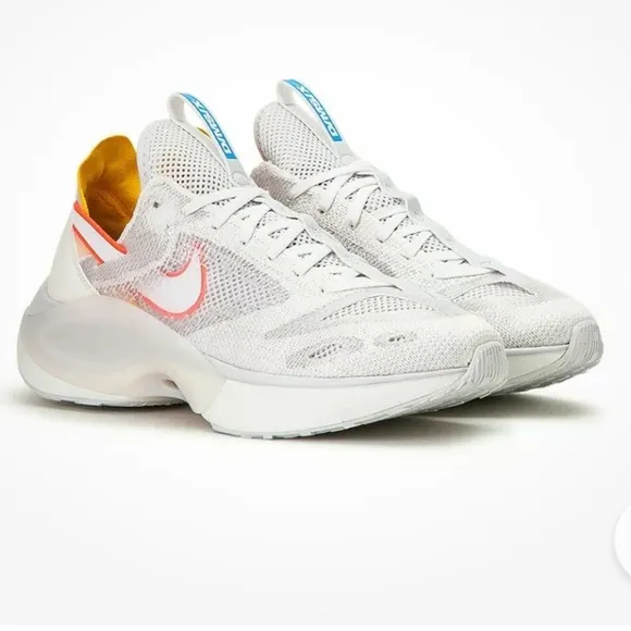 Nike N110 D/MS/X Phantom AT5405-002 Size 12 NWOB White Pink Orange Colorway