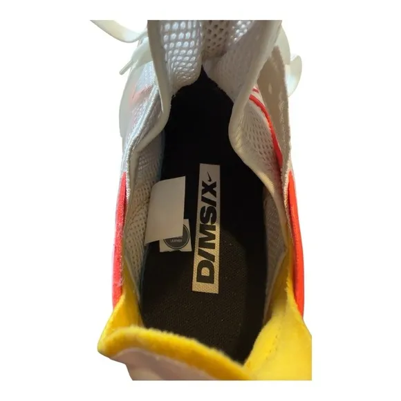 Nike N110 D/MS/X Phantom AT5405-002 Size 12 NWOB White Pink Orange Colorway