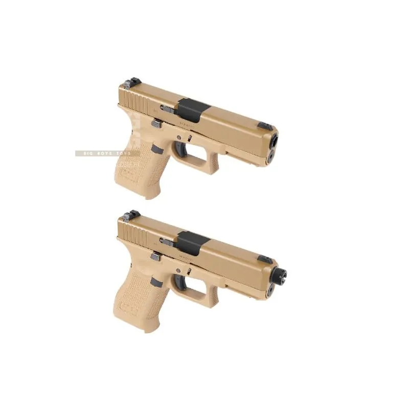 Nine Ball Non-Recoil 2 Way Outer Barrel w/ 14mm CCW Adapter for Umarex (VFC) 19X GBB Airsoft - BK