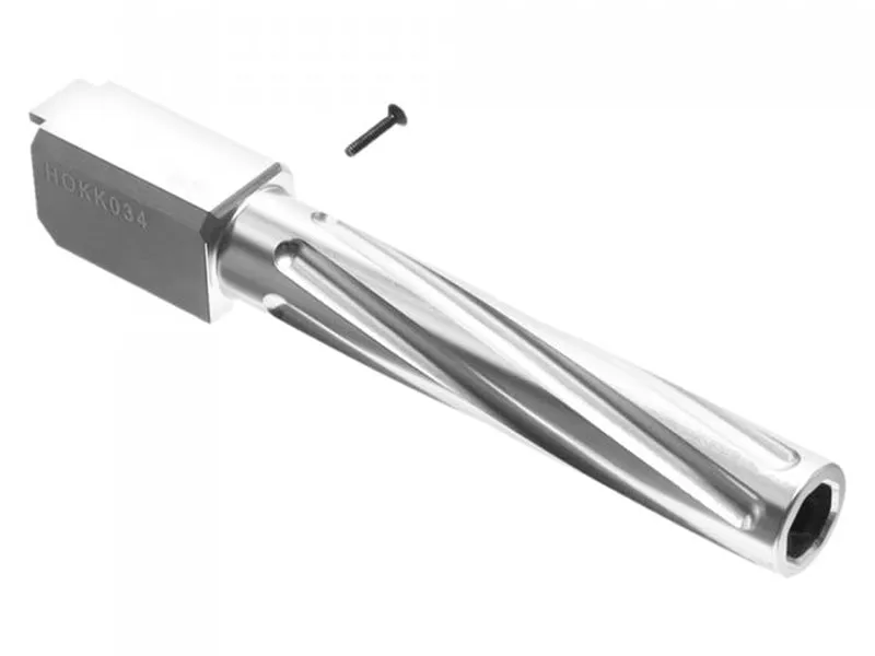 Nine Ball Non-Recoiling Fixed Twist Outer Barrel For Marui G17 Gen4. (See Colors)
