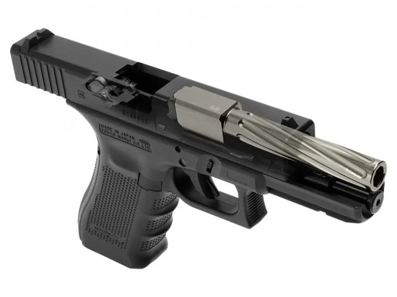 Nine Ball Non-Recoiling Fixed Twist Outer Barrel For Marui G17 Gen4. (See Colors)