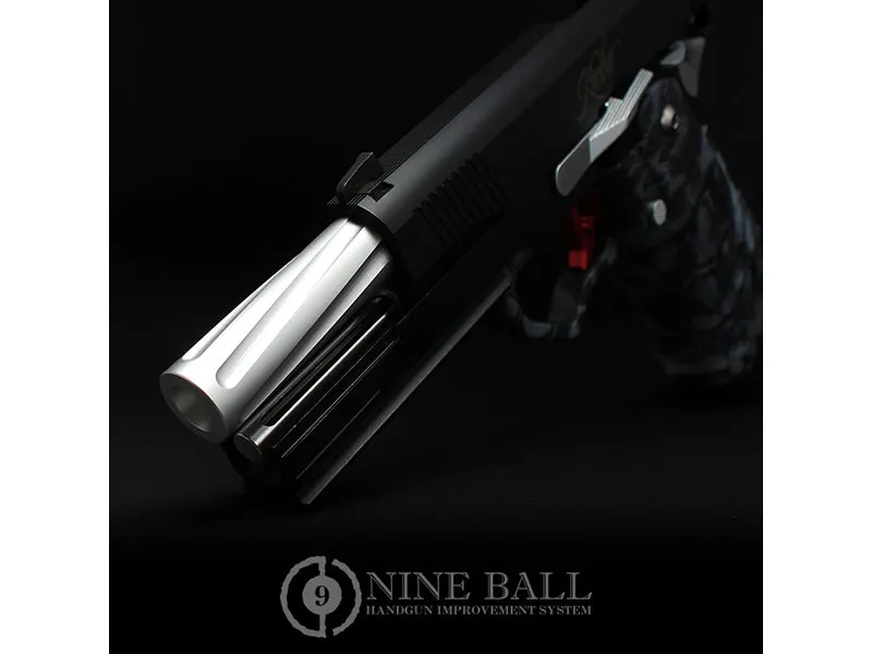Nine Ball Non-Recoiling Fixed Twist Outer Barrel For Marui G17 Gen4. (See Colors)