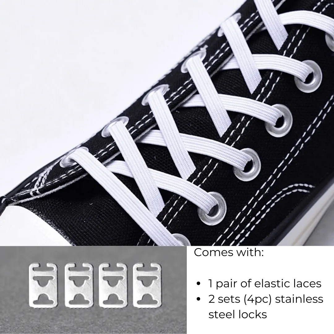 No Tie Elastic Shoelaces