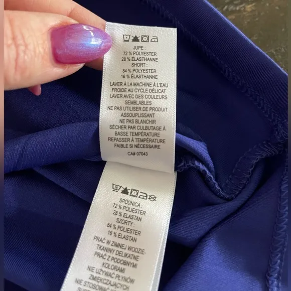 NWT Tommy Bahama Golf Tennis Pickle Ball Skort in Royal Blue Sz S Small