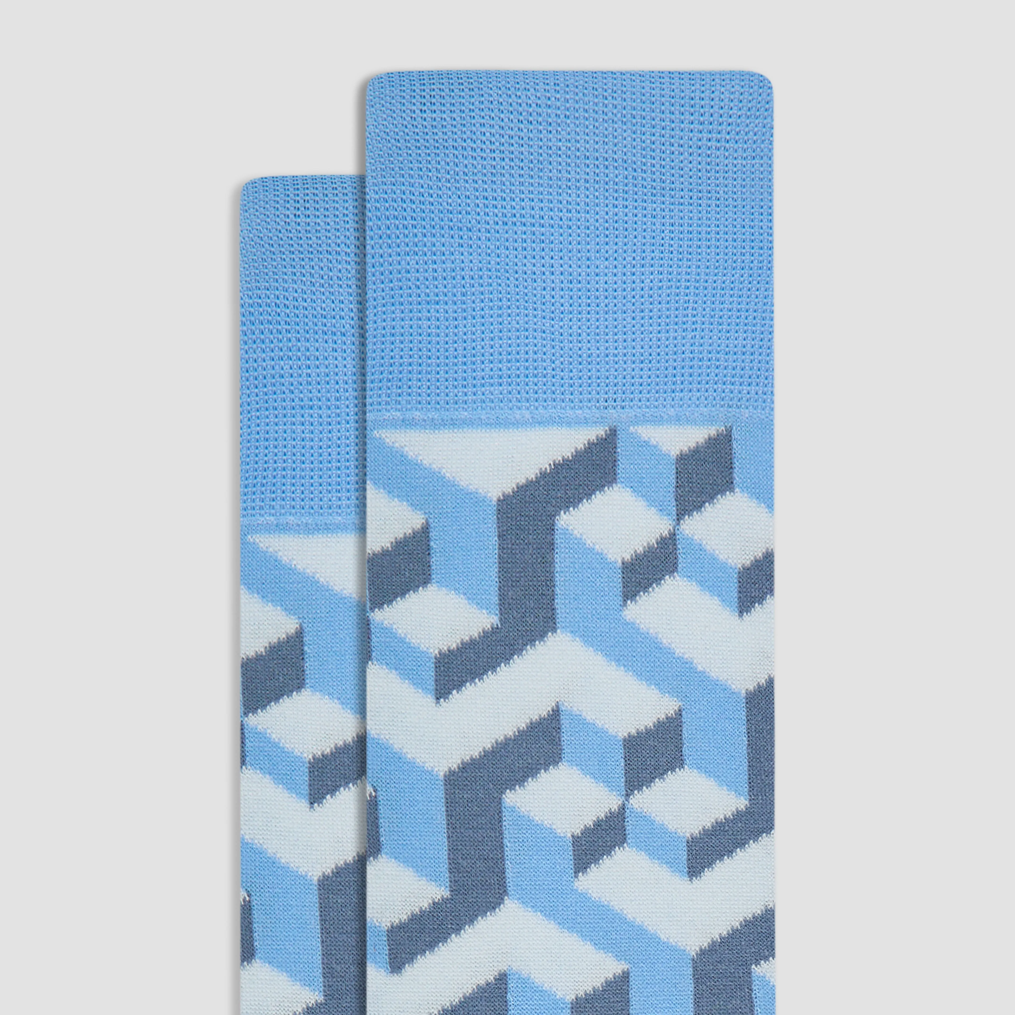 Optical Illusion Mid-Calf Socks