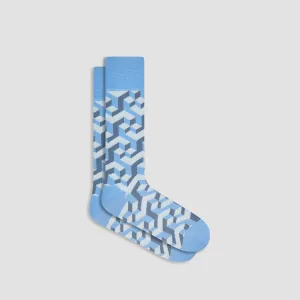 Optical Illusion Mid-Calf Socks