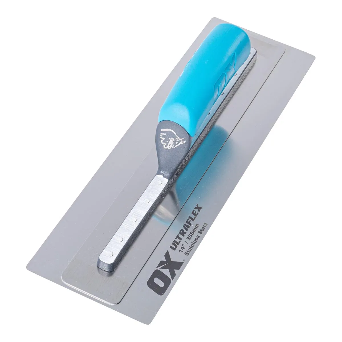 OX Pro 14" Ultra Flex Finishing Trowel - Stainless Steel