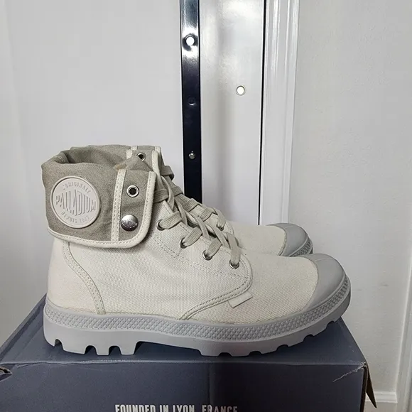 Palladium Baggy Boots Men's Size 10.5 Or Women's 12 Vapor/metal New in Box