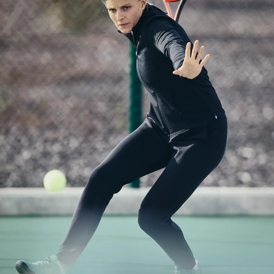 Pantalon tennis dry soft femme - Dry 900 marine