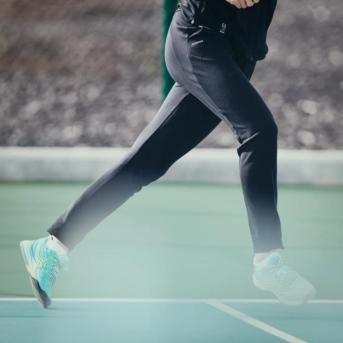 Pantalon tennis dry soft femme - Dry 900 marine