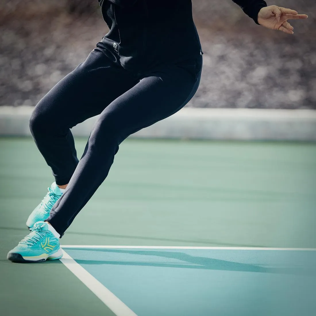Pantalon tennis dry soft femme - Dry 900 marine