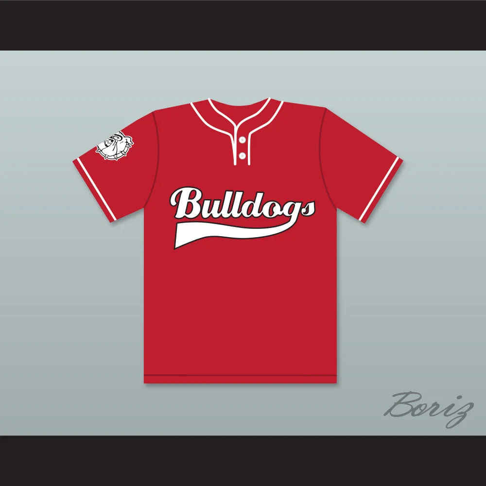 Player 10 Bulldogs Baseball Jersey Home Run
