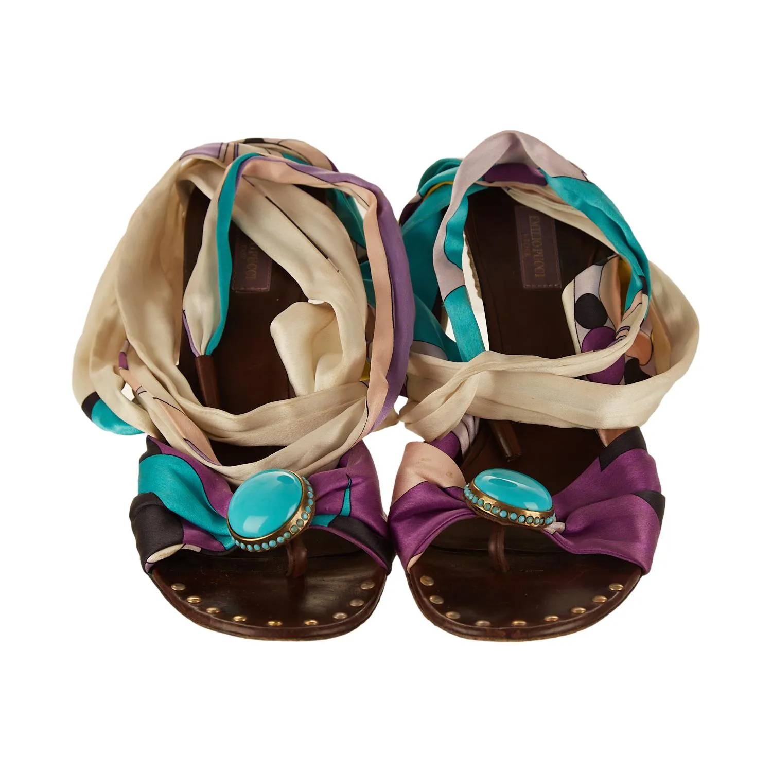 Pucci Print Tie Heels