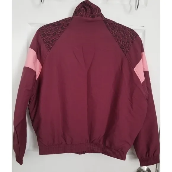 Puma cheetah colorblock windbreaker jacket