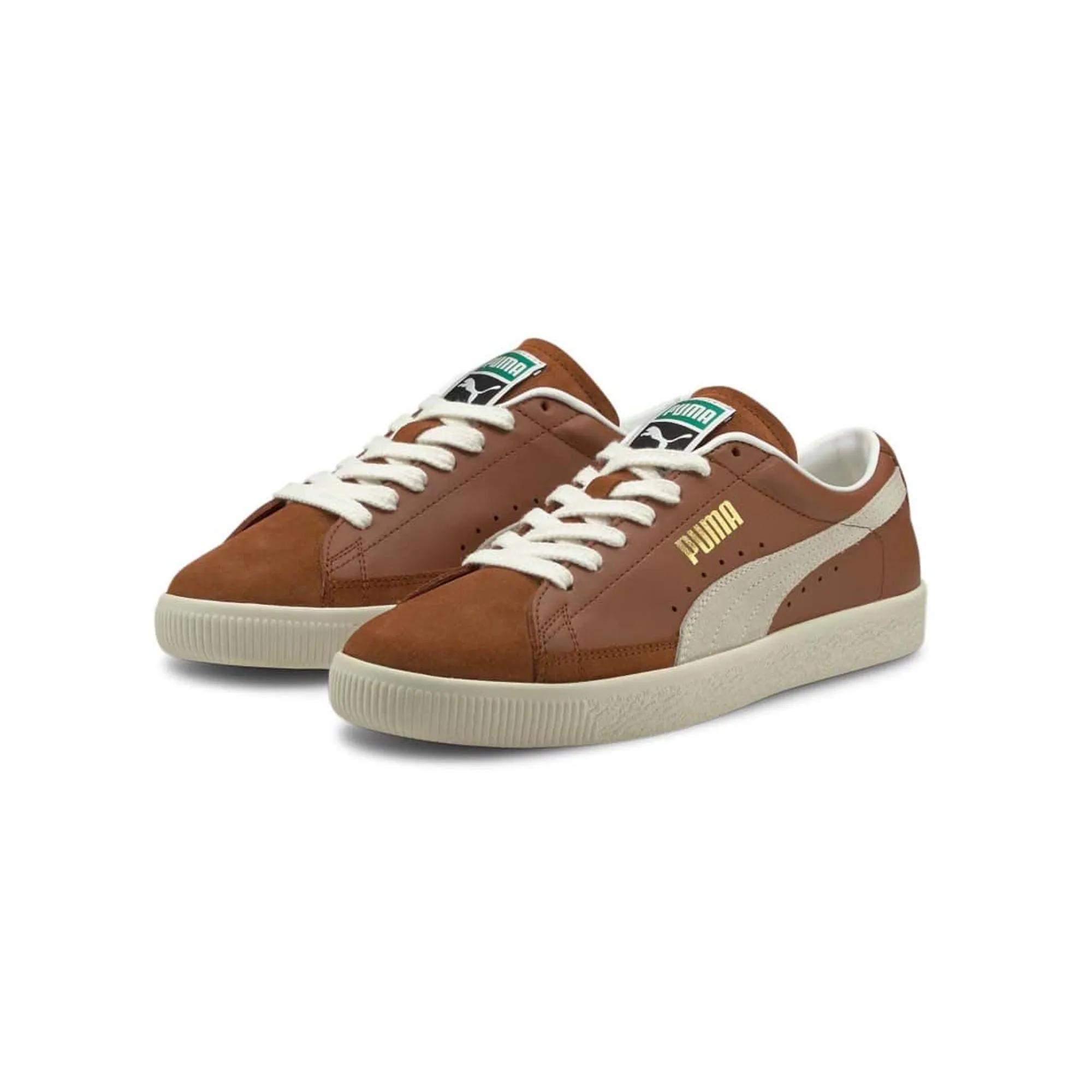 Puma Mens Basket VTG Shoes 'Mocha Bisque-Whisper'