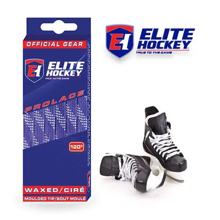 PURPLE WAX HOCKEY LACES