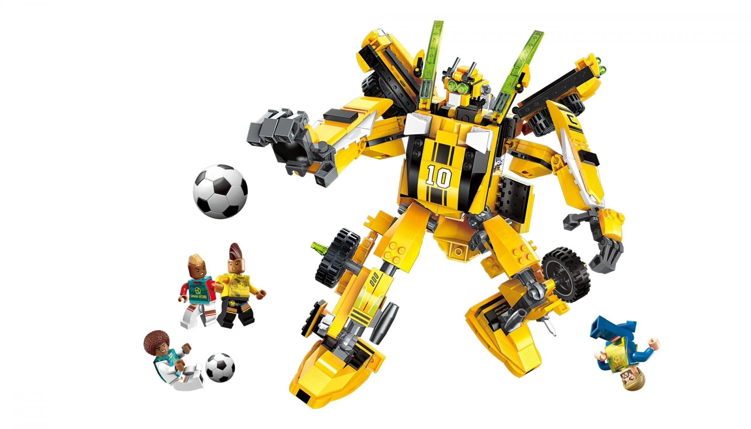Qman Super Soccer 359 Piece 3004