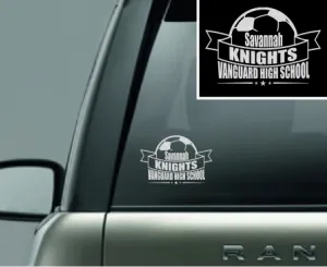 "Soccer" Vinyl Decal