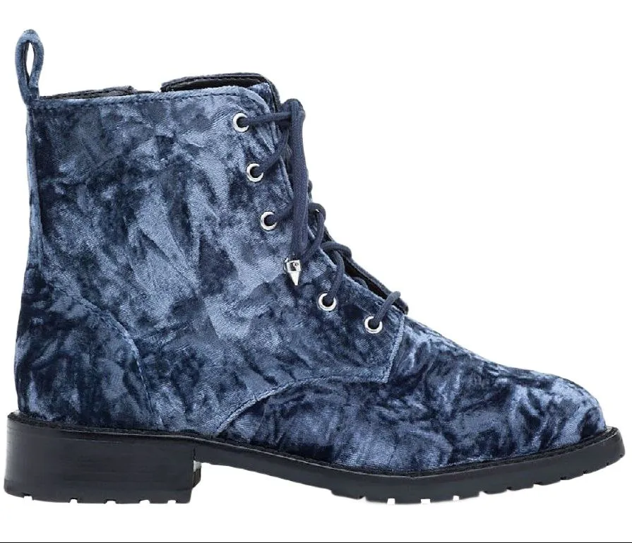 REBECCA MINKOFF Women's Moon Crushed Velvet Gerry Boots #M3291003 NWB