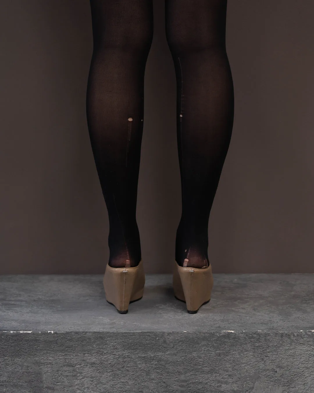 RICK OWENS PLATFORM SHOES (EU 36)