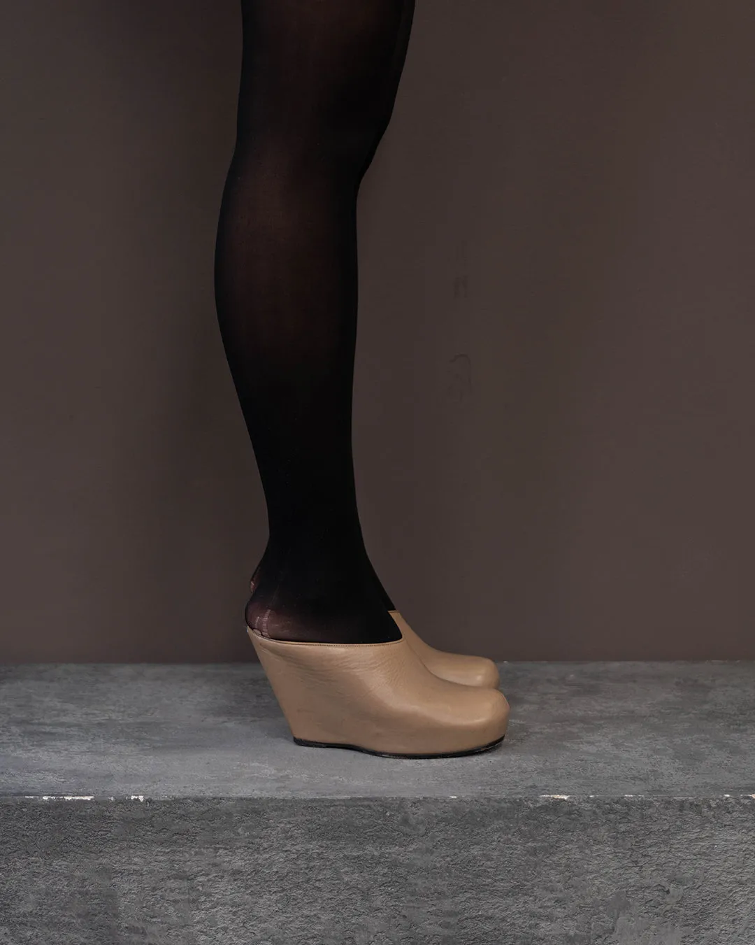 RICK OWENS PLATFORM SHOES (EU 36)