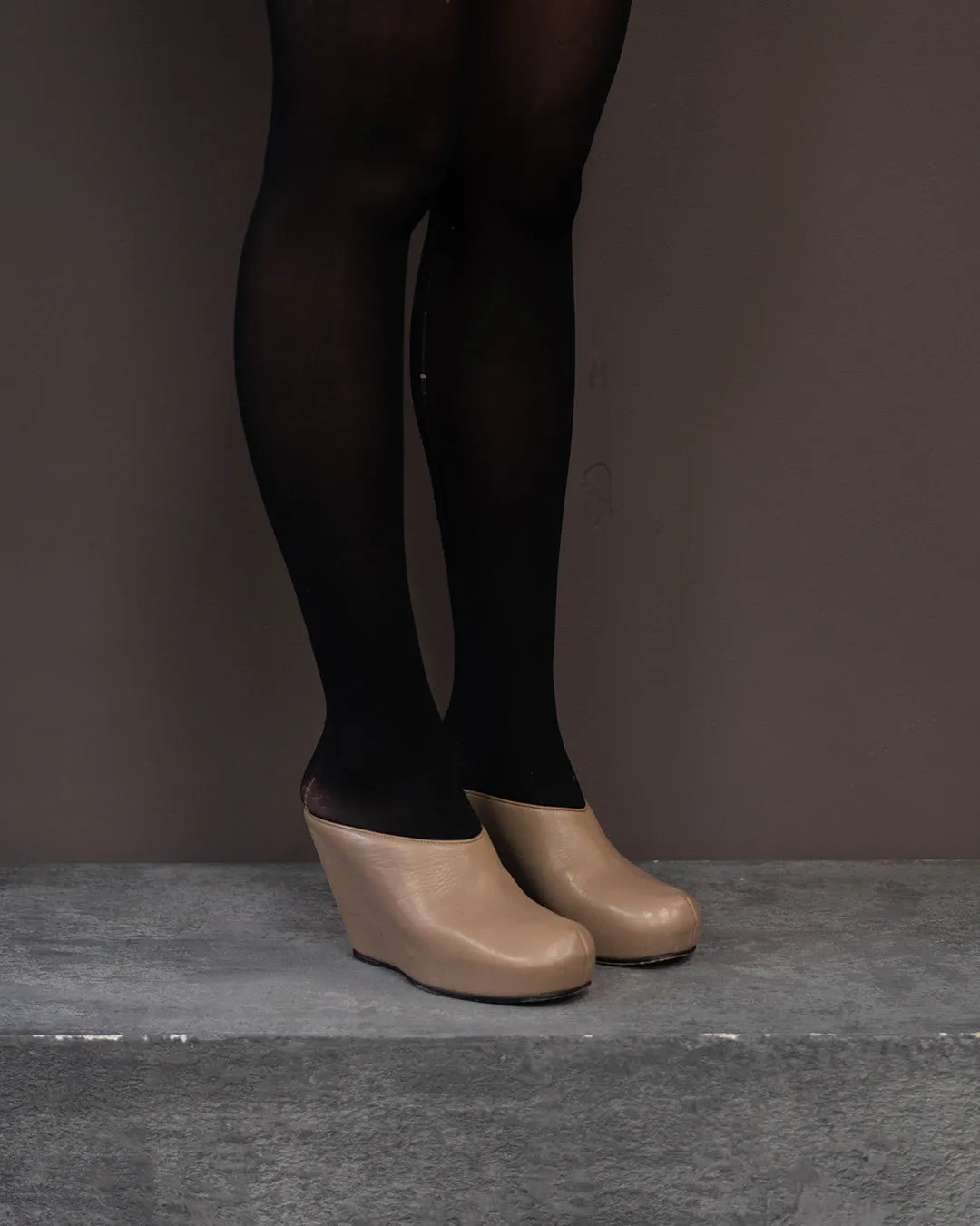 RICK OWENS PLATFORM SHOES (EU 36)
