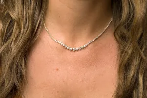 Riviera Graduated Tennis Necklace