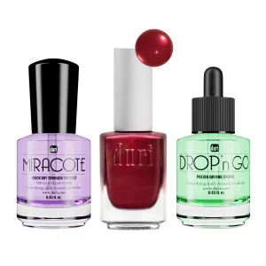 Ruby Holiday Polish & Quick Dry Travel Set