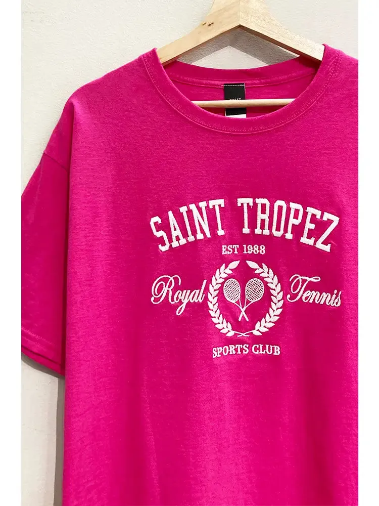 Saint Tropez Embroidered Tee