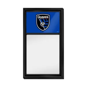 San Jose Earthquakes: Dry Erase Note Board