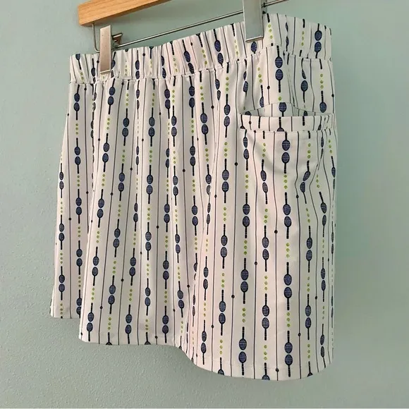 Sansoleil Women's 13&quot; Skort tennis golf white blue size large