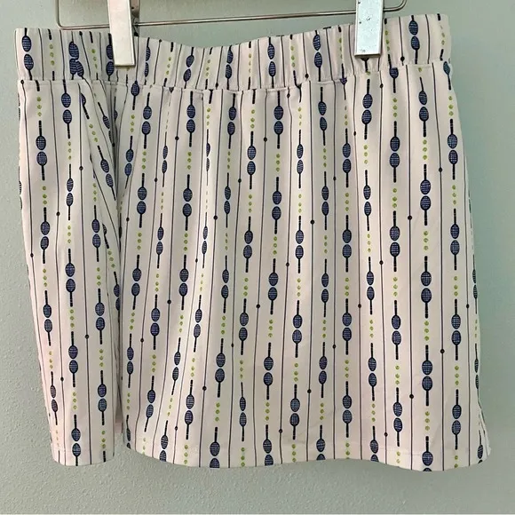 Sansoleil Women's 13&quot; Skort tennis golf white blue size large