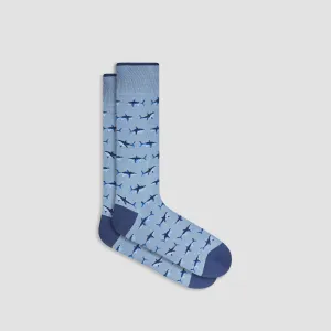 Sharks Mid-Calf Socks