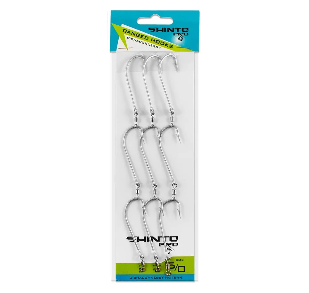 Shinto Pro O'Shaughnessy Ganged Hooks