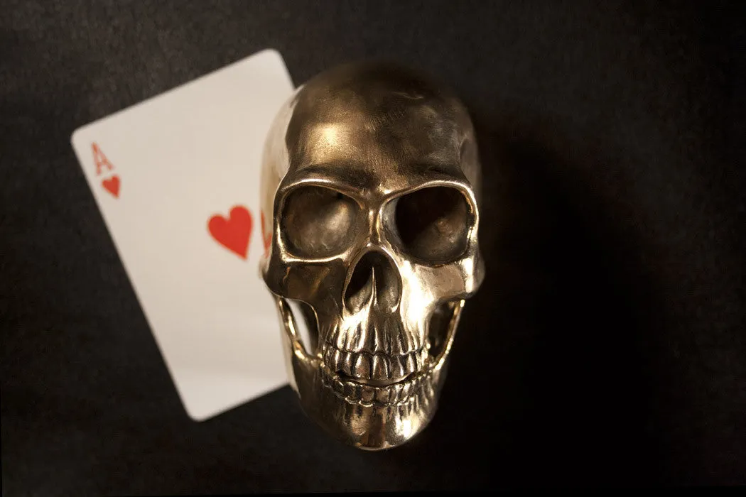 Skull Cymbal Topper