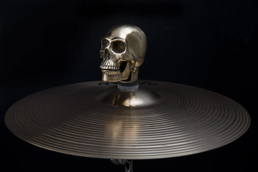 Skull Cymbal Topper