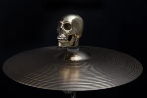 Skull Cymbal Topper