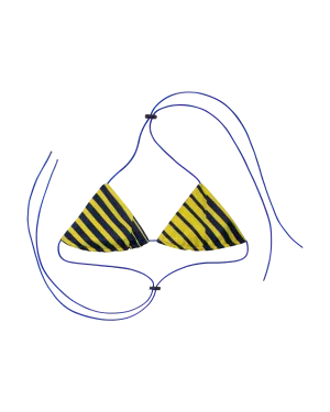Soccer Bikini Top (Size 3) #064