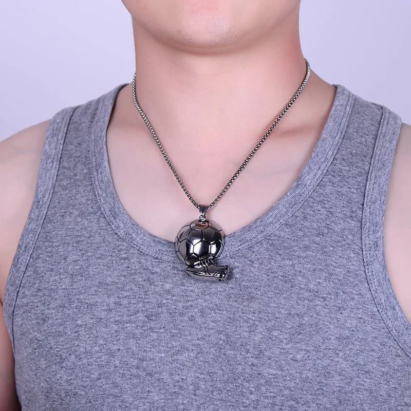 Soccer Football Sport Shooting Pendant