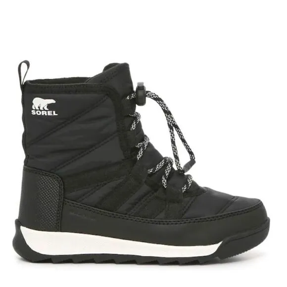 SOREL Whitney II Short Waterproof Insulated Boot, Toddler Size 10, Black, NWT
